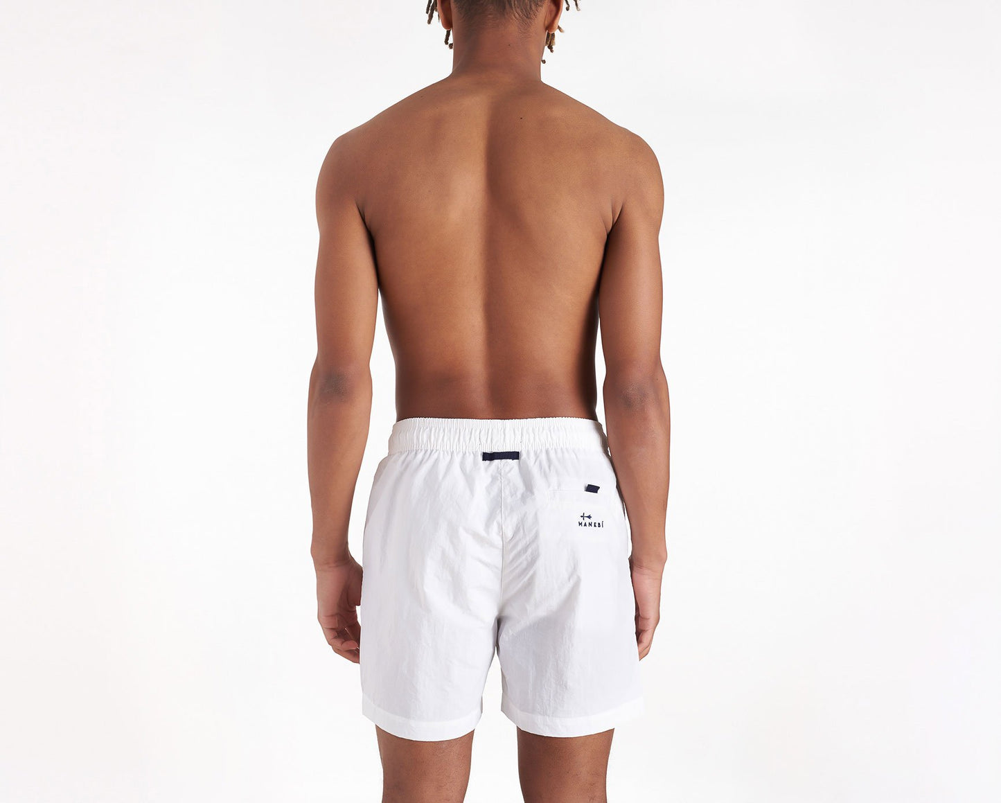Swim Shorts - Hamptons - White