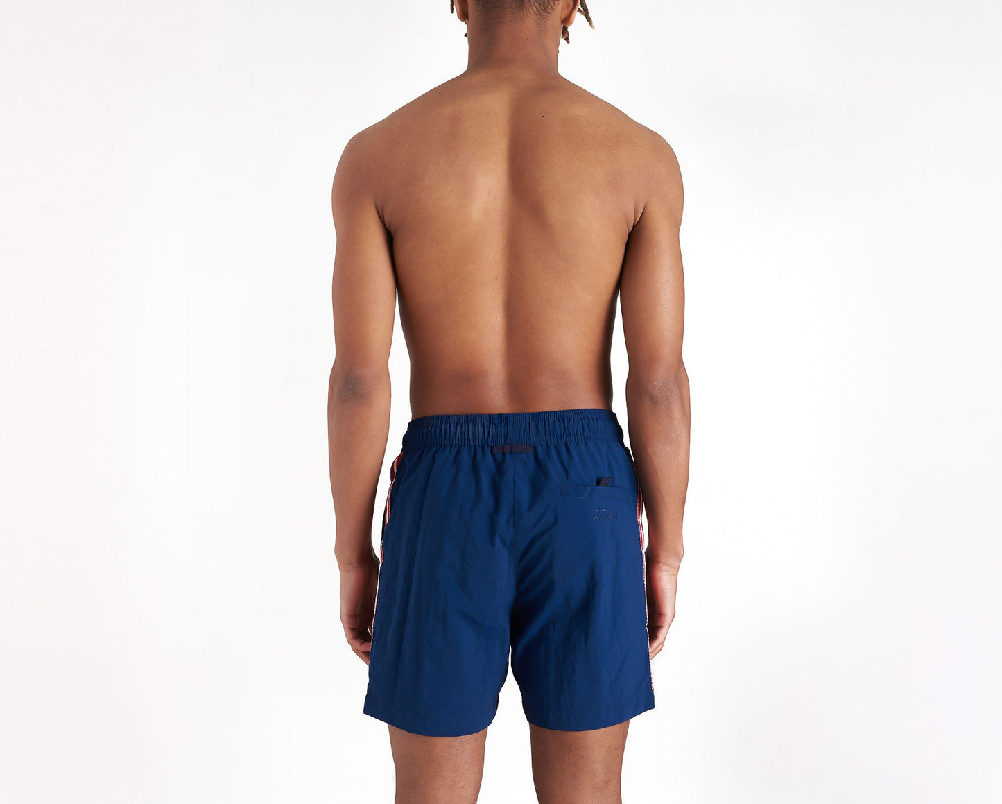 Swim Shorts - Hamptons - Night Blue with Stripes