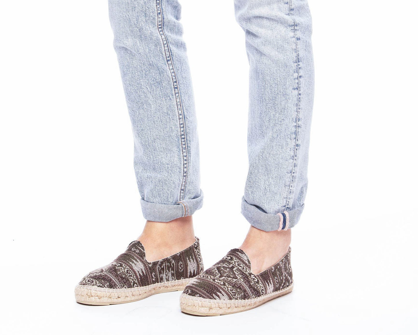 Espadrilles - Yucatan - Ethnique Kaki