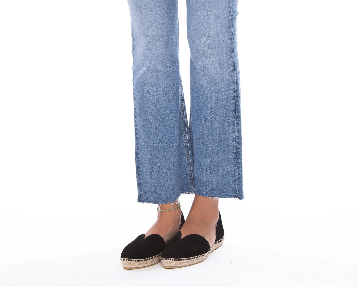 Open-side Flats - Hamptons - Black