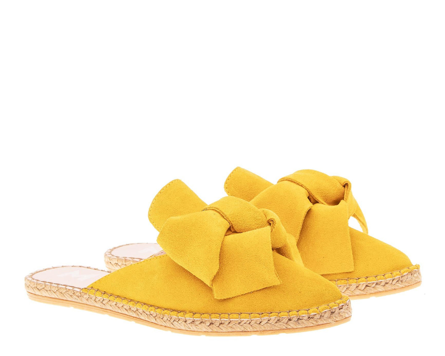 Mules à Nœud - Hamptons - Jaune Ensoleillé