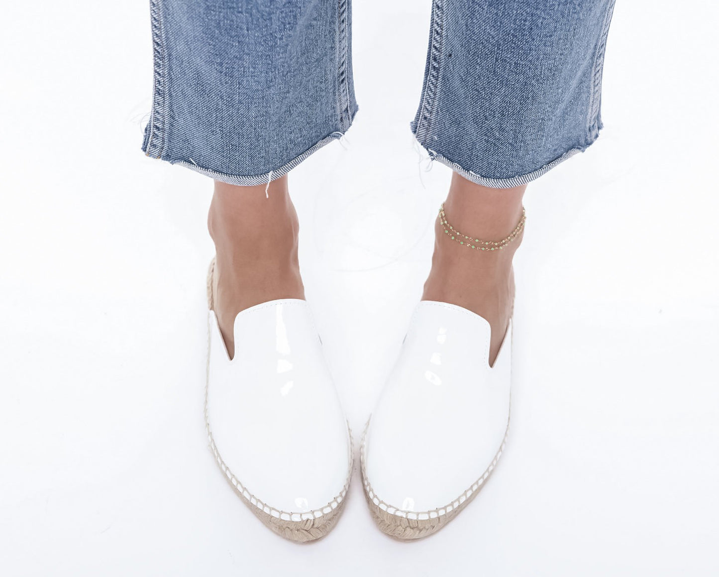 Mules - New York - Blanc Cassé