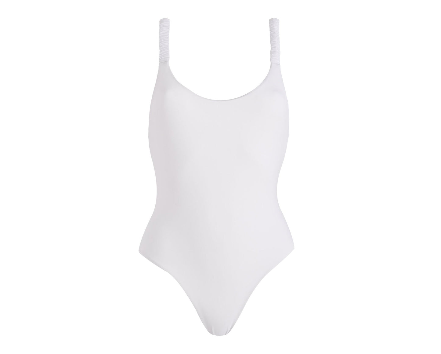 Stretch One Piece - Hamptons - White