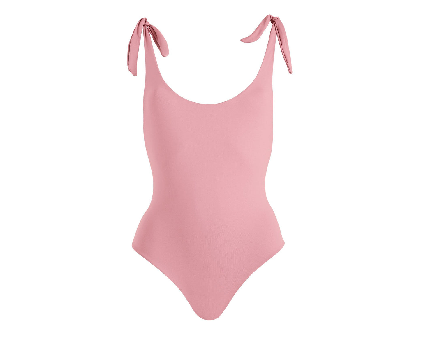 Tie-up One Piece - Hamptons - Dusty Rose