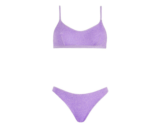Bralette Bikini - Los Angeles - Liliac Lurex