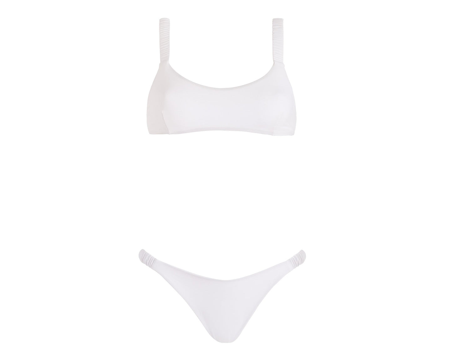 Stretch Bikini - Hamptons - White