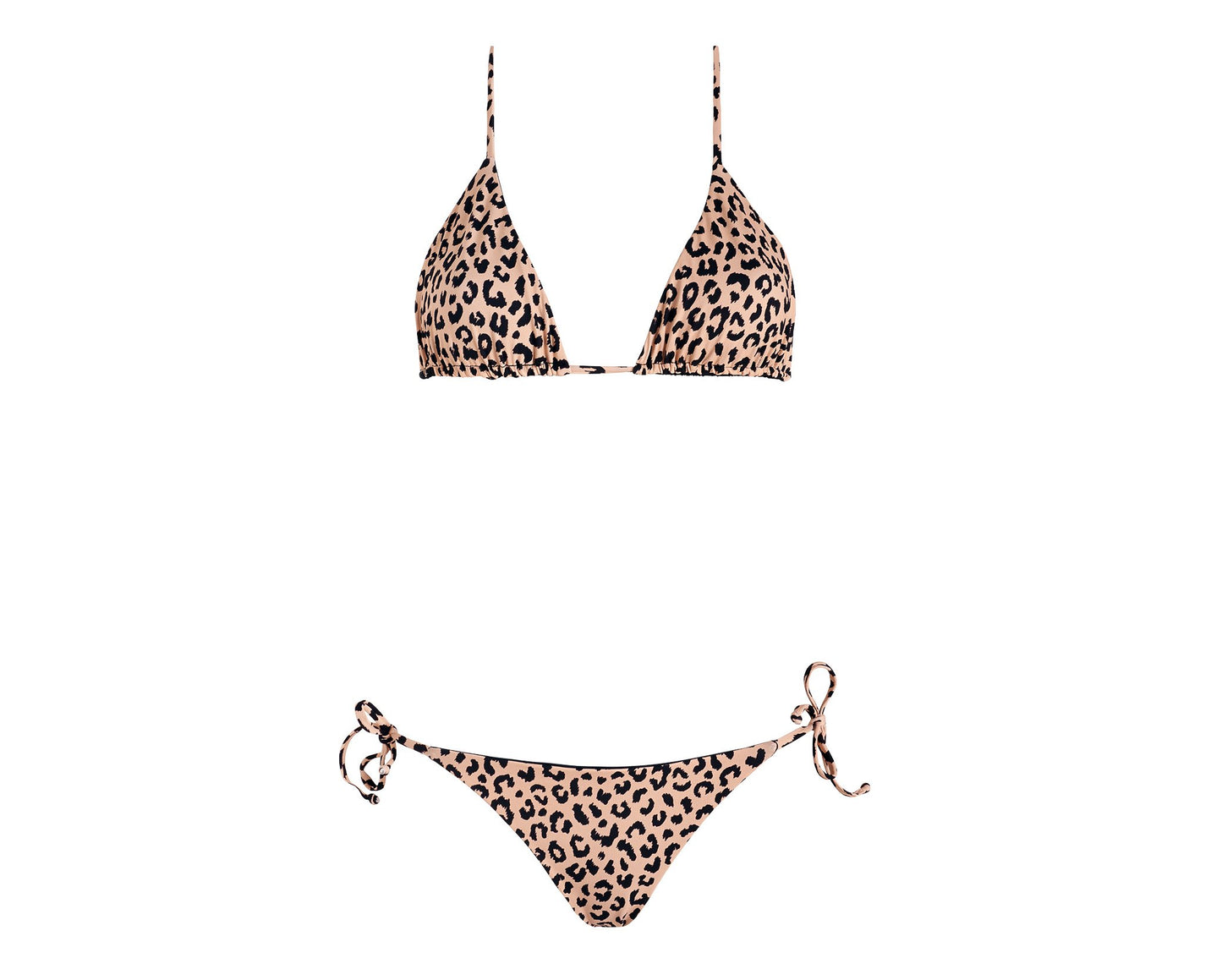 Triangle Bikini - Dakota - Rose Leopard