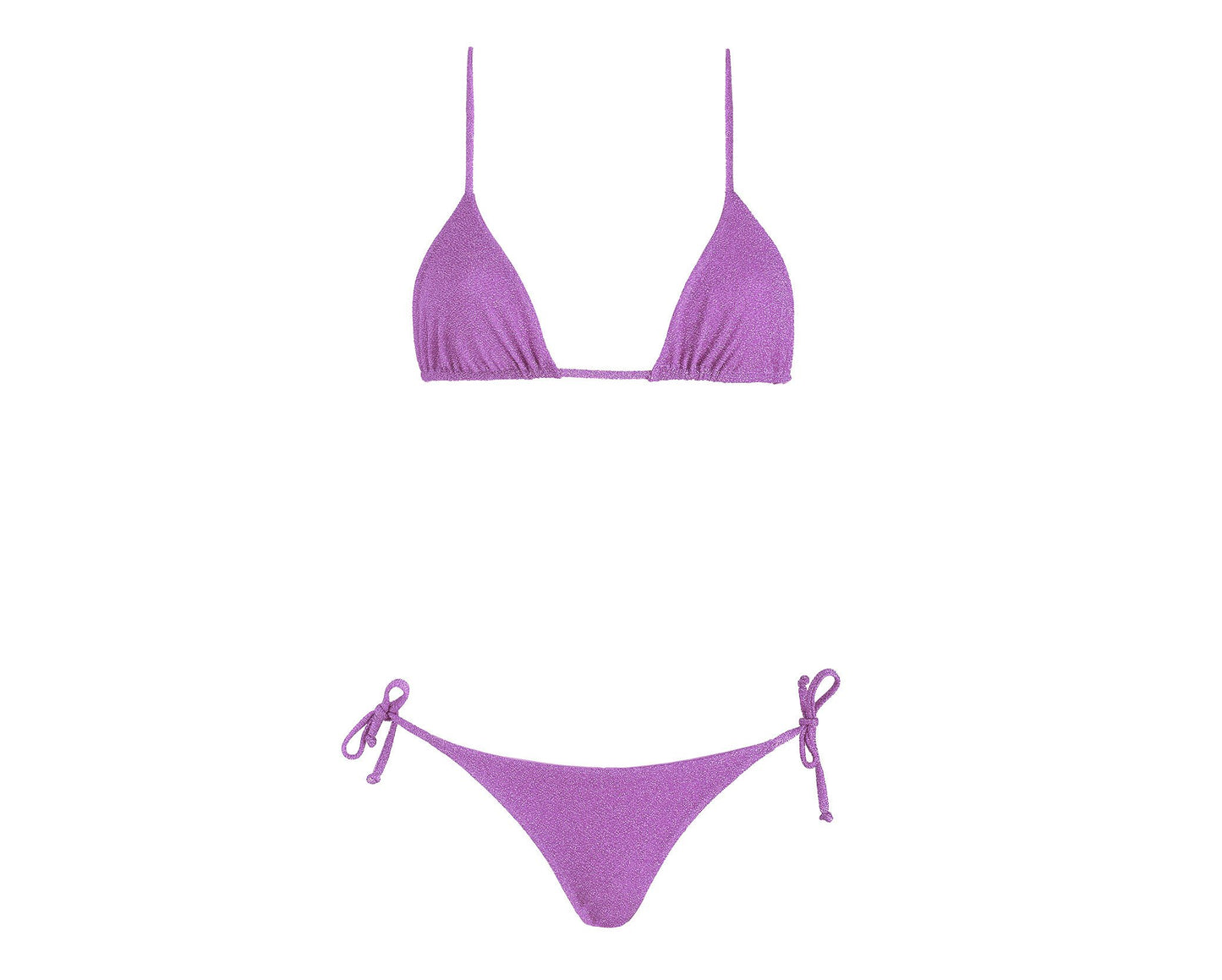 Triangle Bikini - Los Angeles - Liliac Lurex