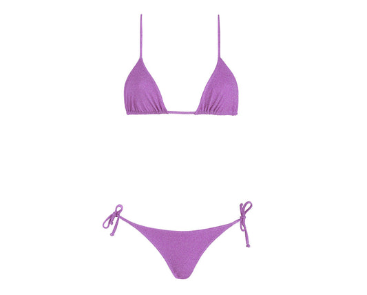 Triangle Bikini - Los Angeles - Liliac Lurex
