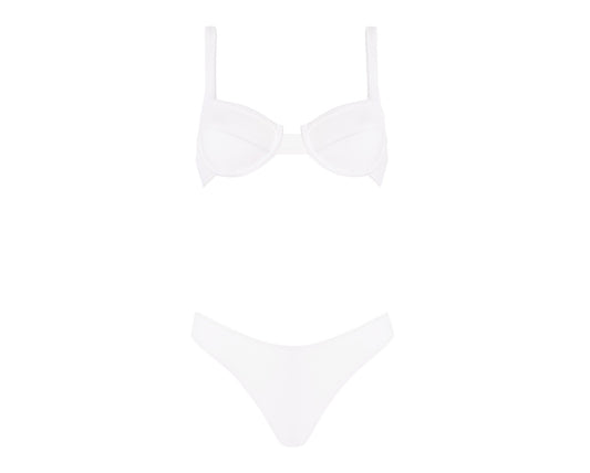 Bikini à armatures - Hamptons - Blanc