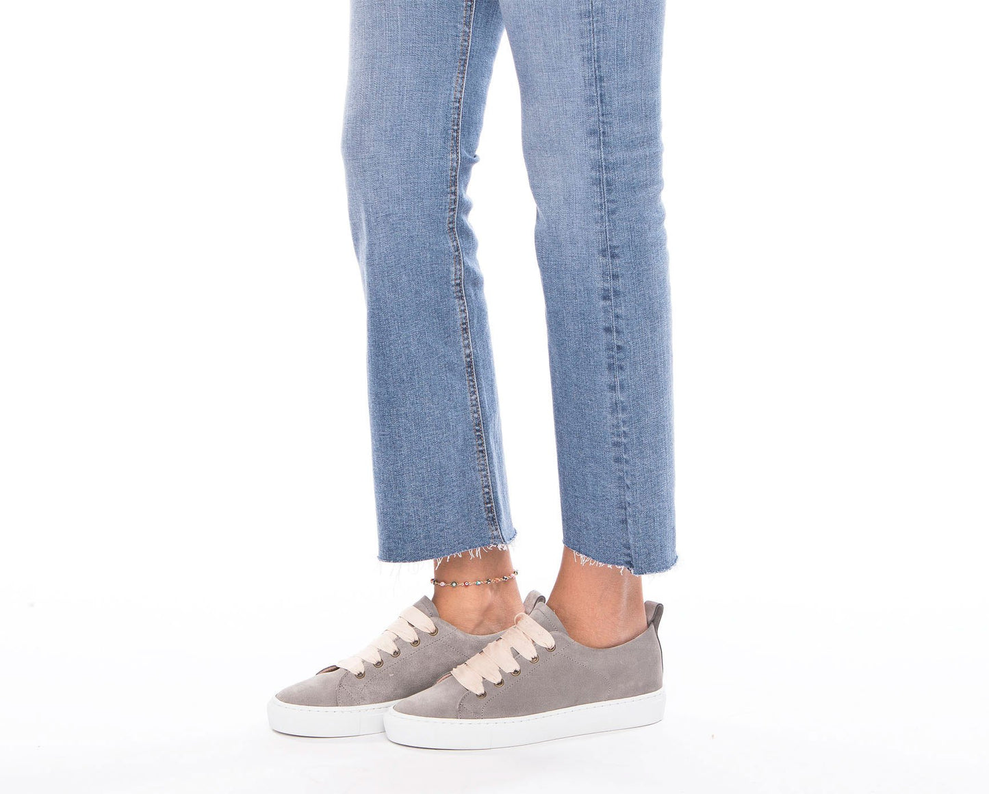 Flat Sneakers - Hamptons - Grey