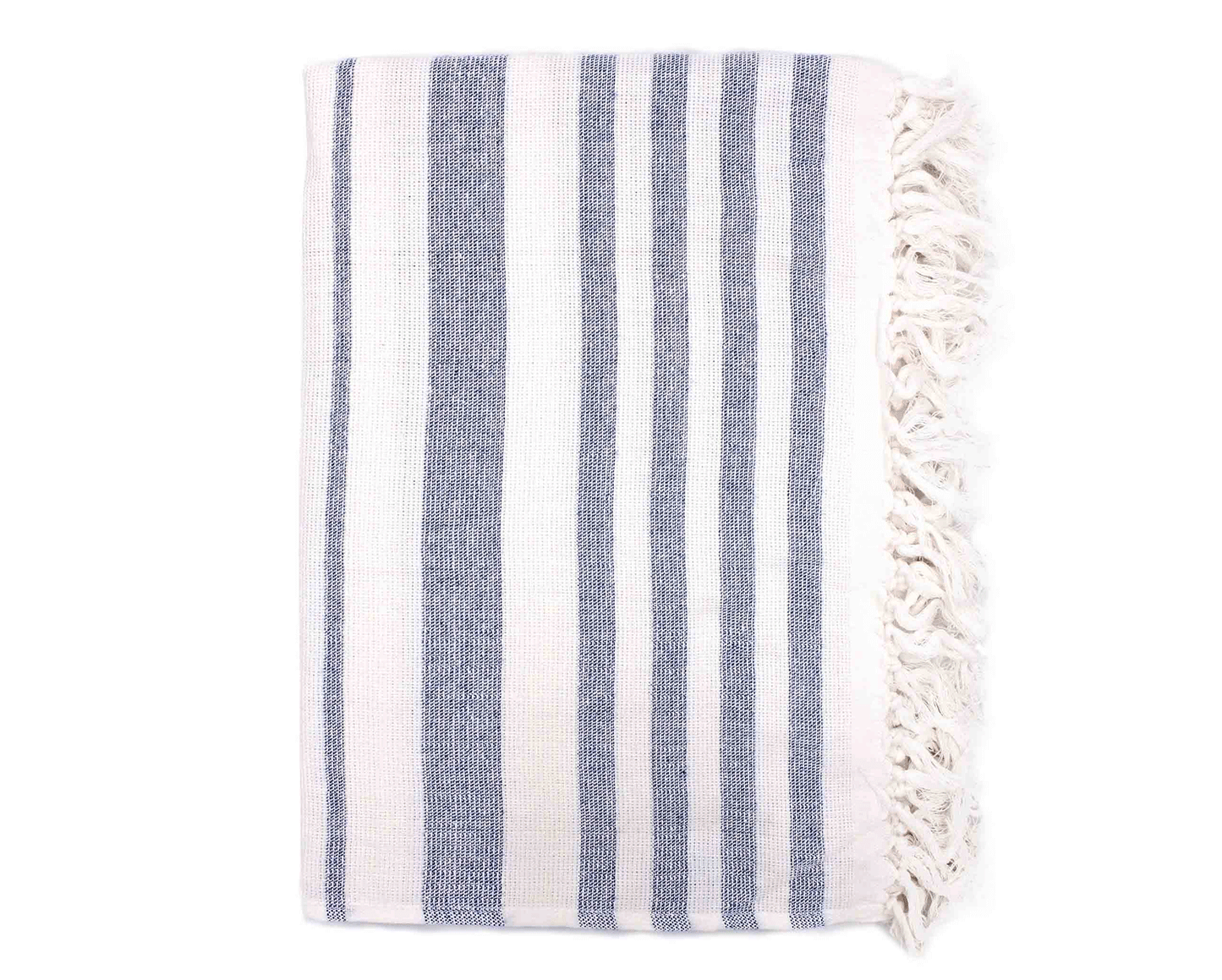 Beach Towel - Blue Stripes