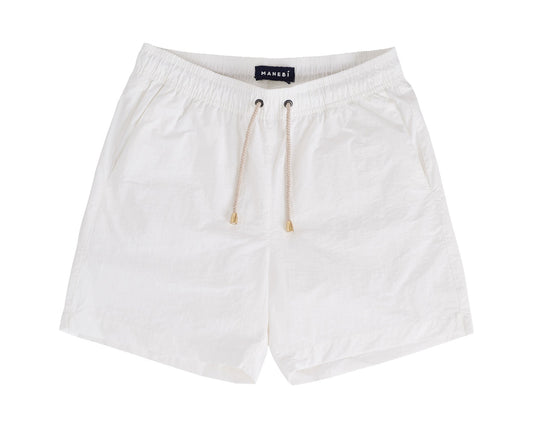 Swim Shorts - Hamptons - White