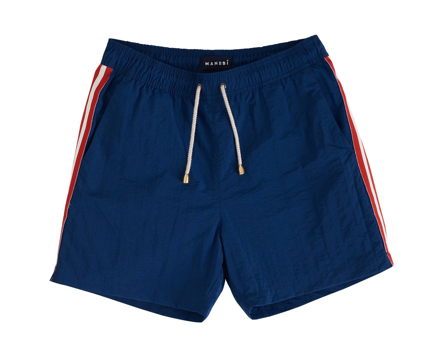 Swim Shorts - Hamptons - Night Blue with Stripes