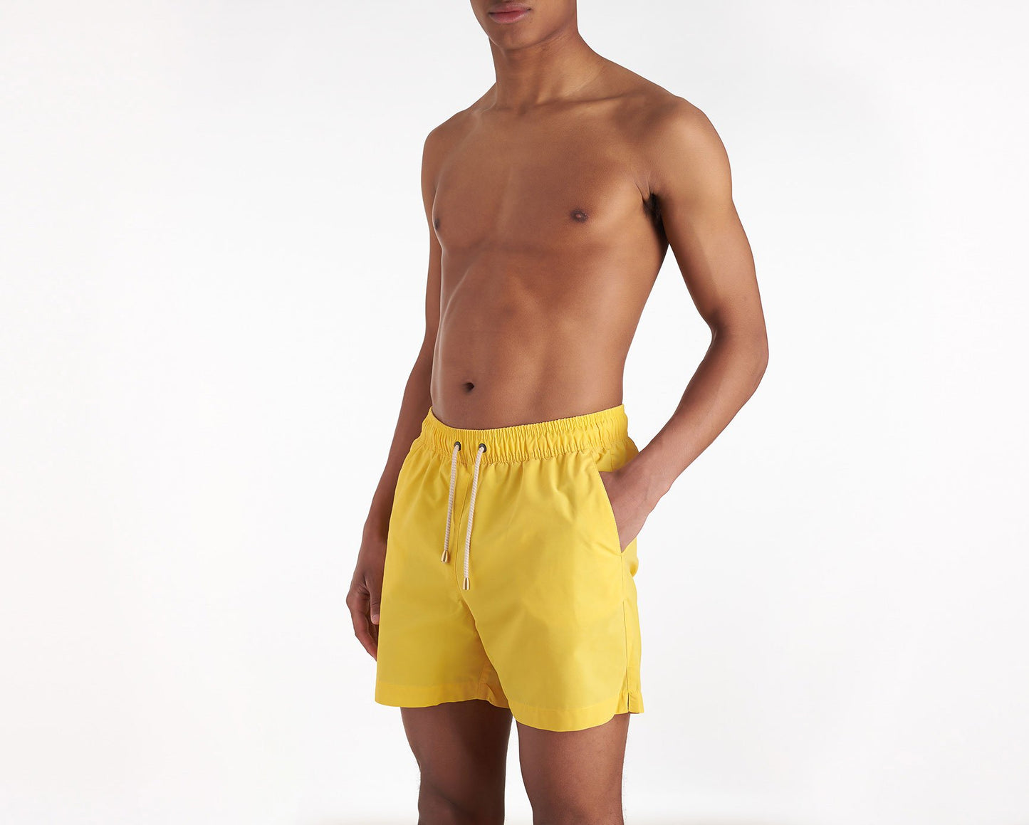 Swim Shorts - Hamptons - Sunny Yellow Wash Out