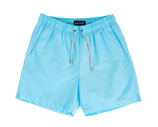 Swim Shorts - Hamptons - Sky Blue Wash Out