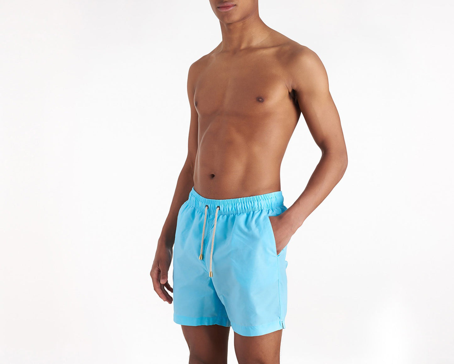 Swim Shorts - Hamptons - Sky Blue Wash Out