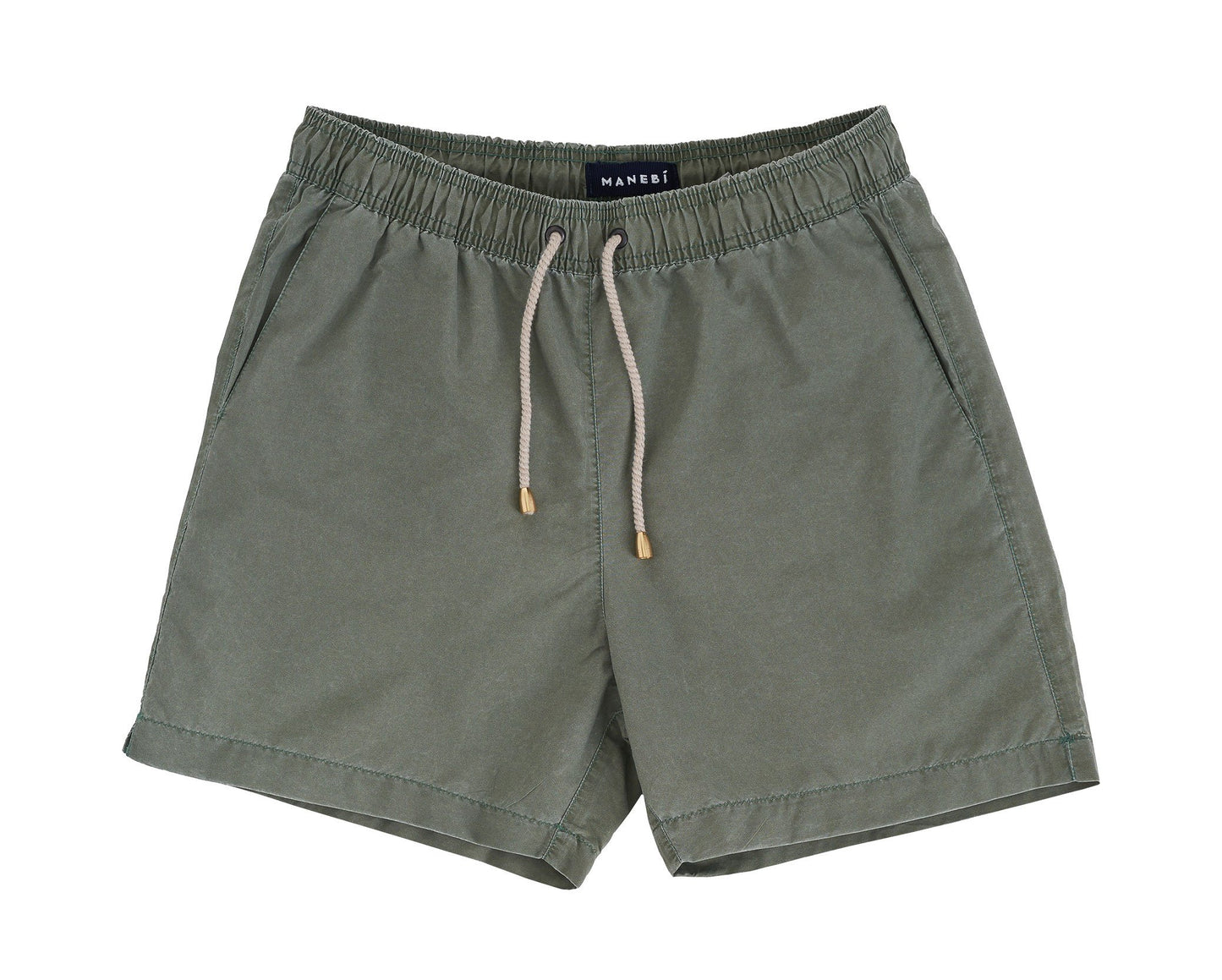 Swim Shorts - Hamptons - Kaki Green Wash Out