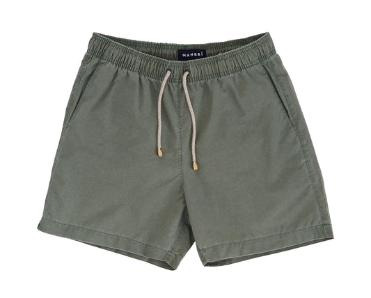 Swim Shorts - Hamptons - Kaki Green Wash Out