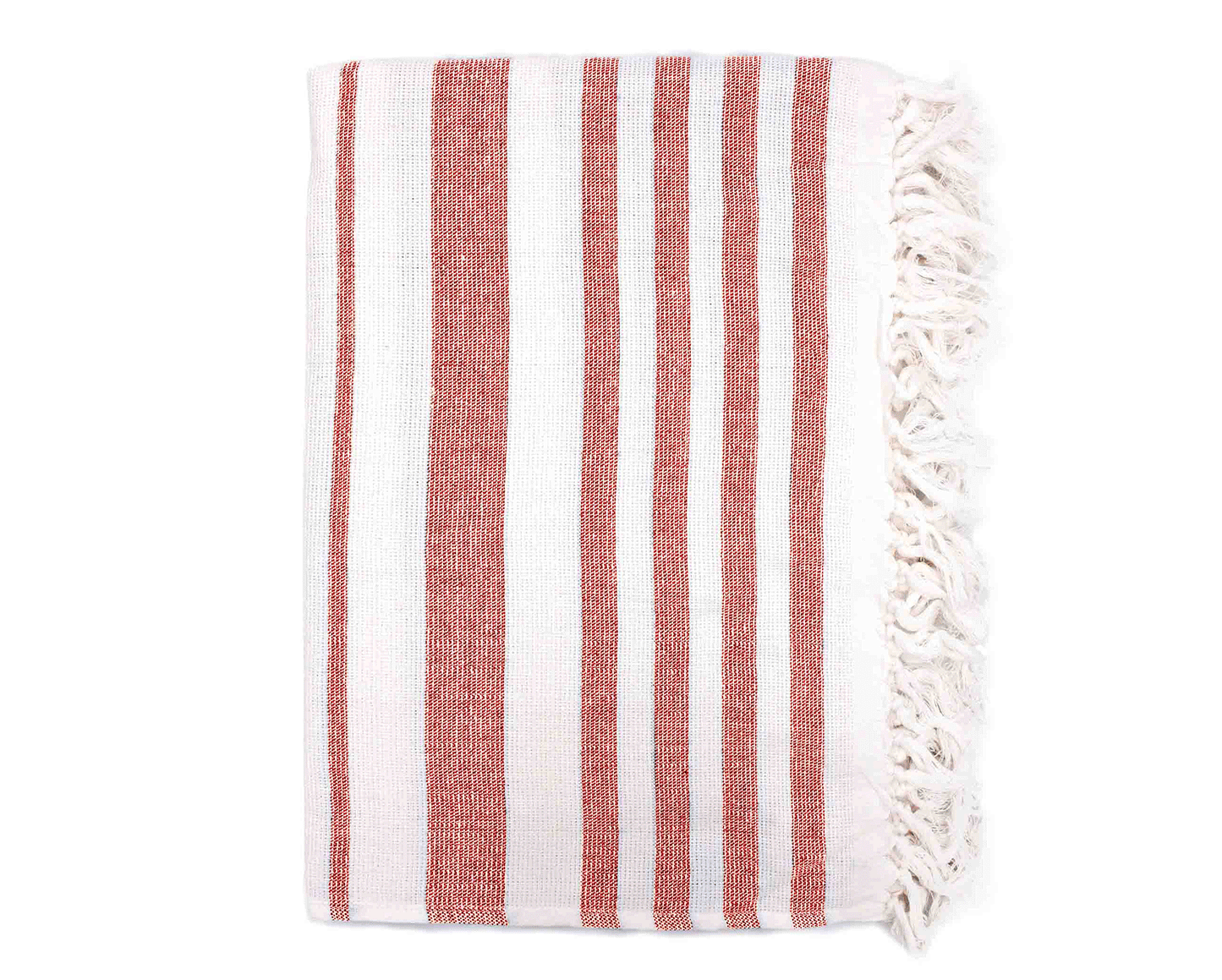 Beach Towel - Red Stripes