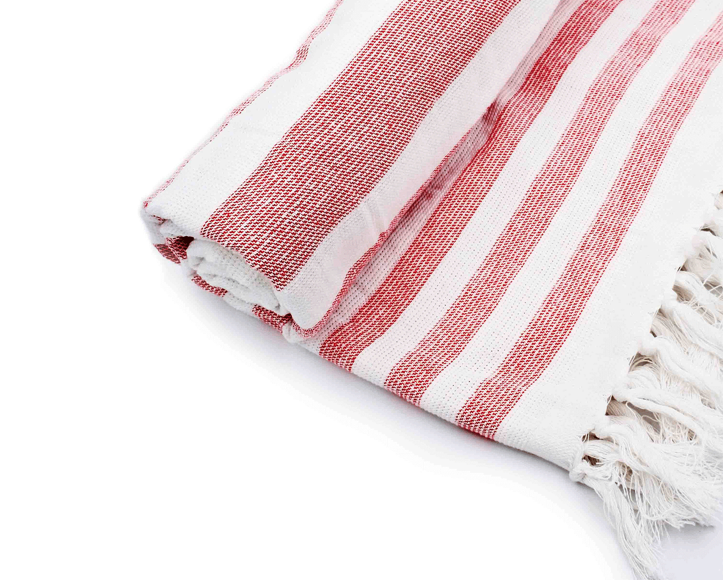Beach Towel - Red Stripes
