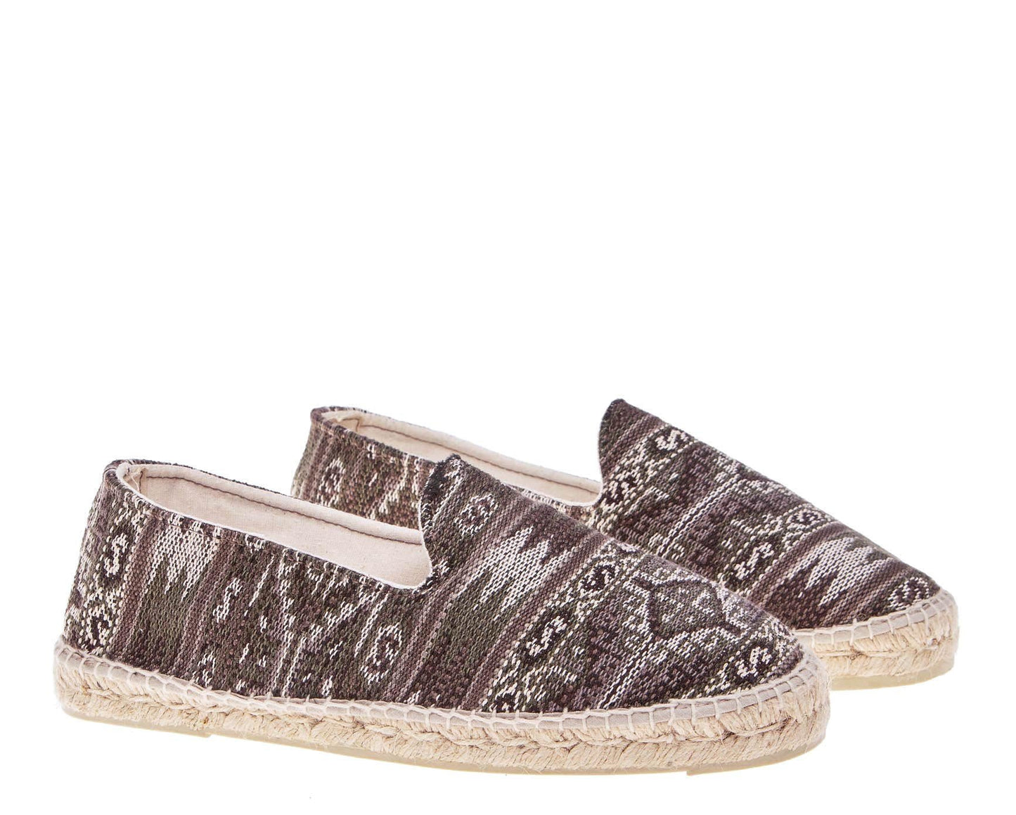 Espadrilles - Yucatan - Ethnique Kaki