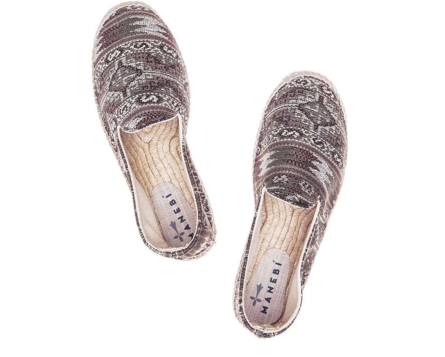 Espadrilles - Yucatan - Ethnique Kaki