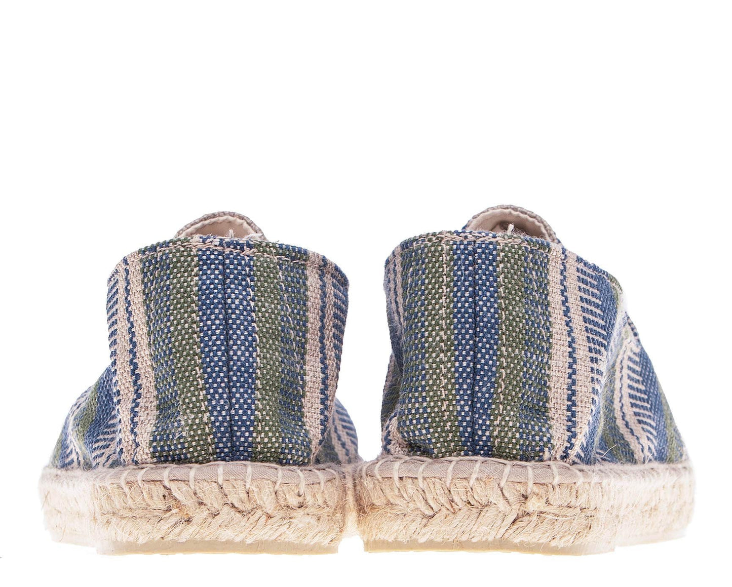 Espadrilles - Palm Springs - Rayures Bleu Kaki