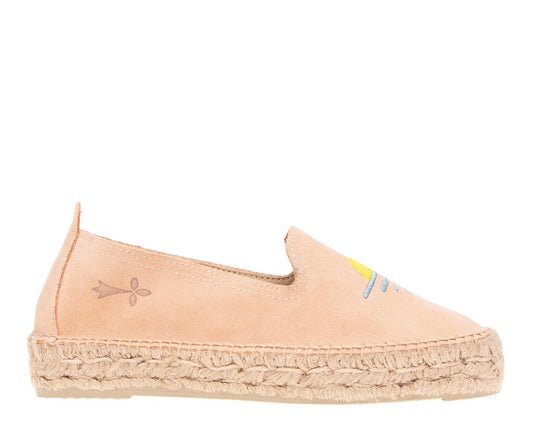 Espadrilles - Palm Springs - Coucher de soleil rose pastel