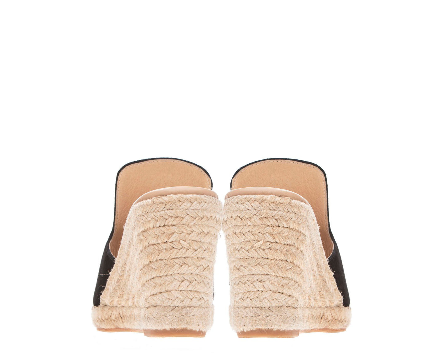 Wedge Mules - Hamptons - Black