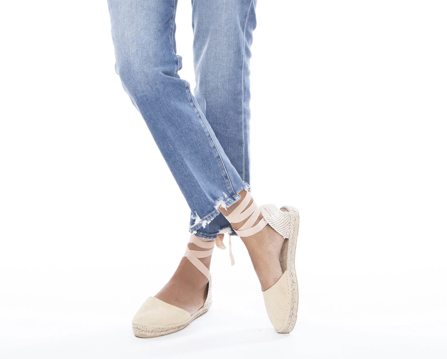Flat Sandals - Hamptons - Champagne Beige
