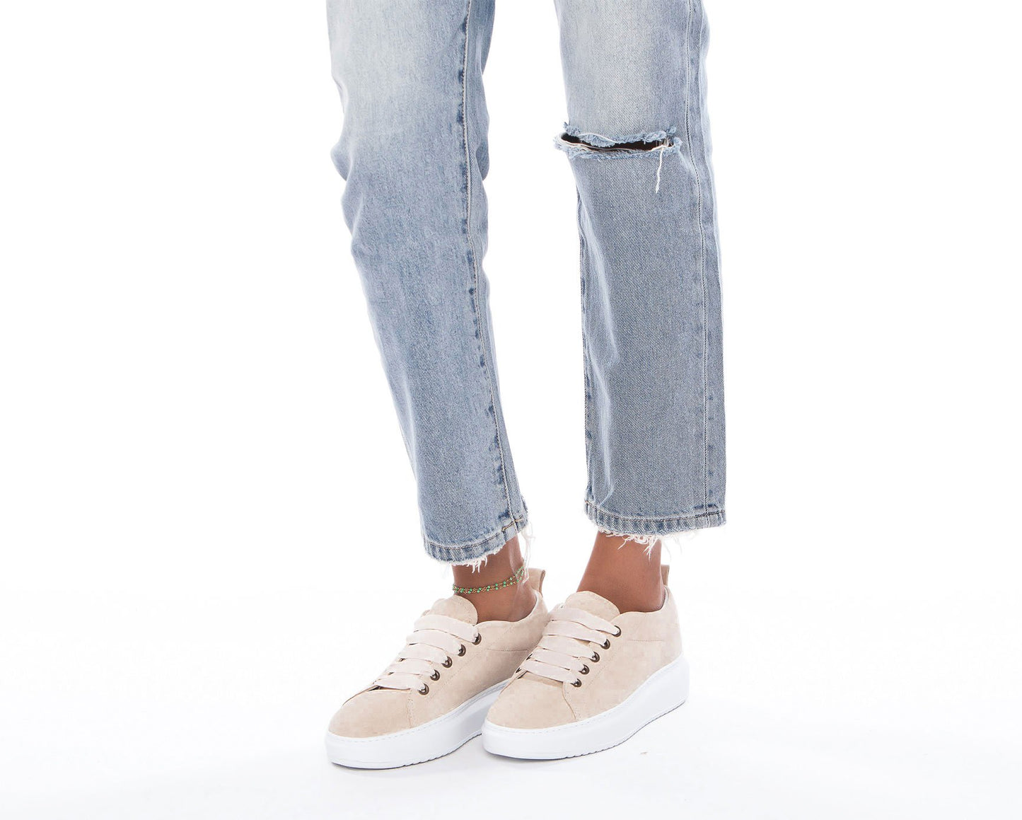Sneakers - Hamptons - Champagne beige