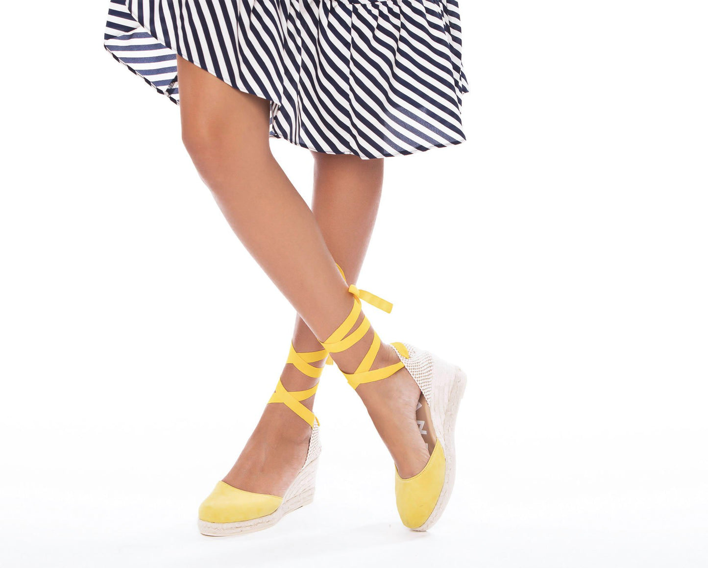 Wedge Sandals Low - Hamptons - Sunny Yellow