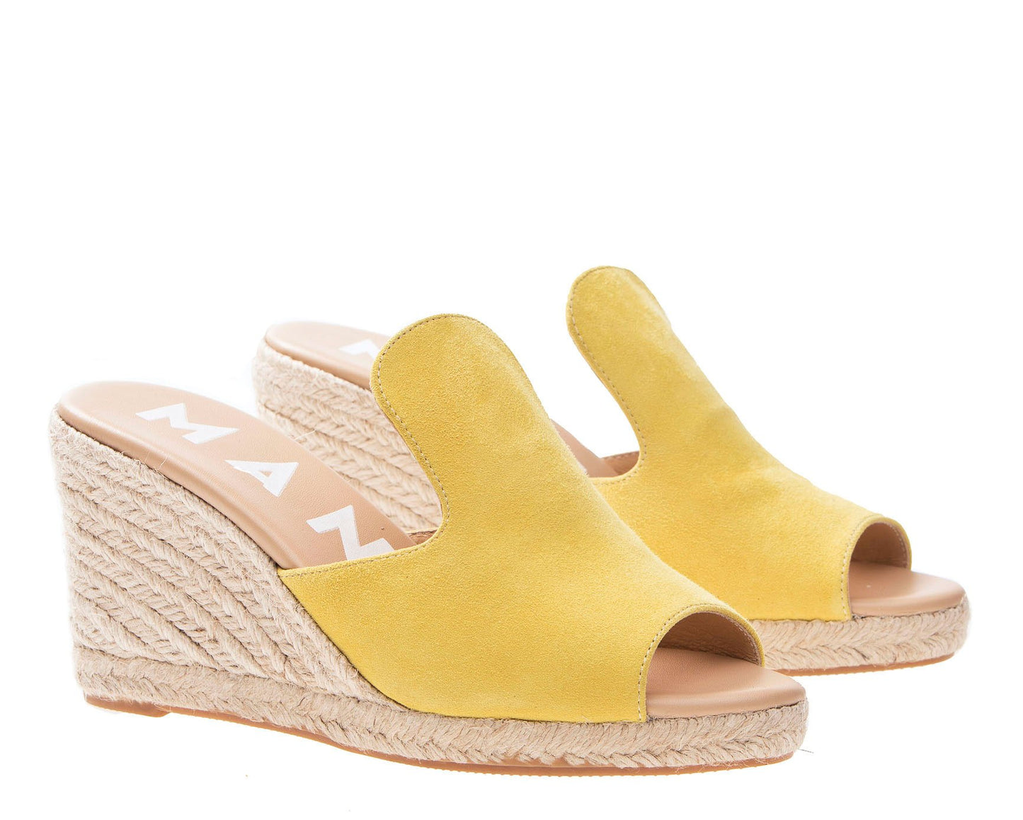Mules Compensées - Hamptons - Jaune Ensoleillé