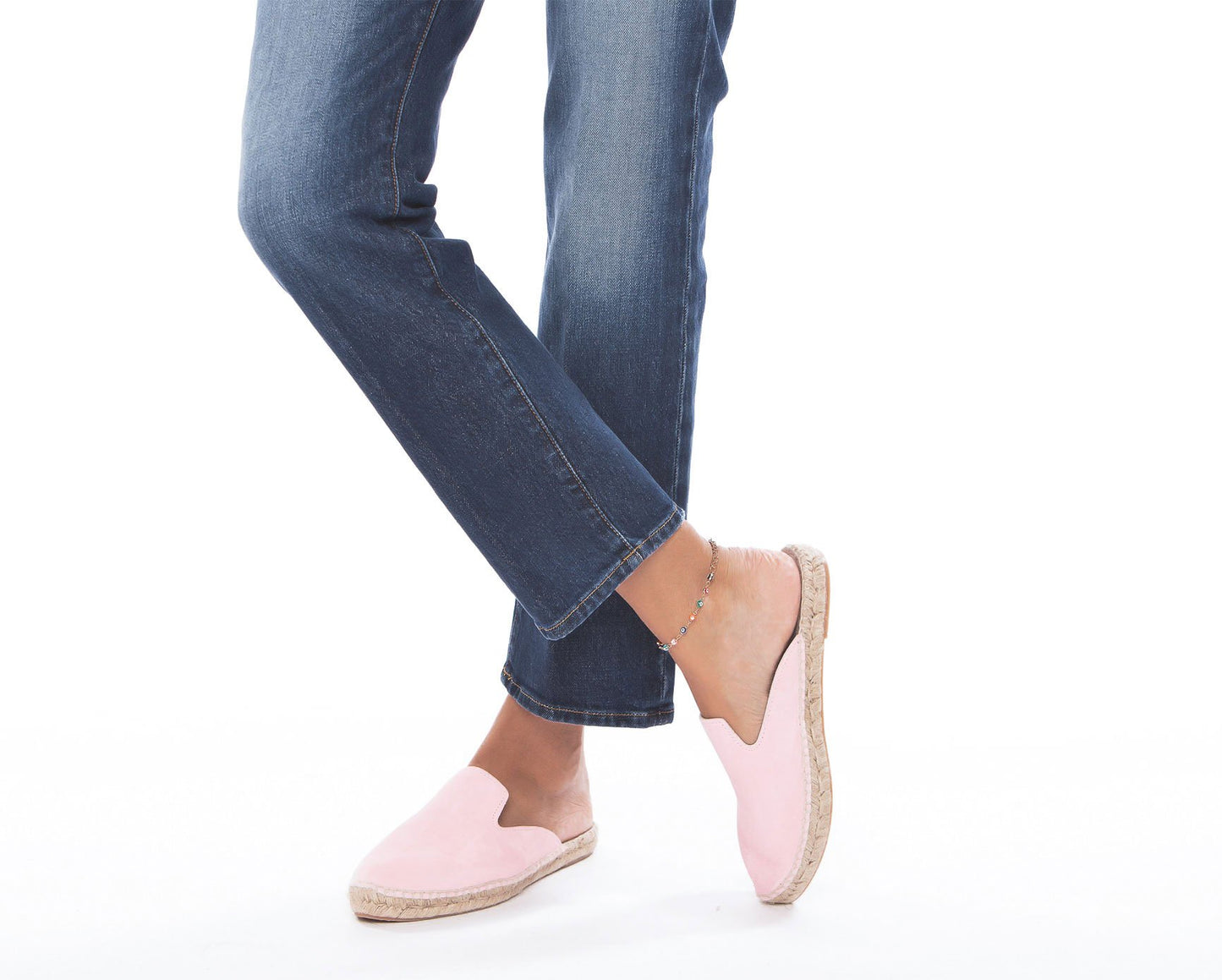 Mules - Hamptons - Pastel Rose