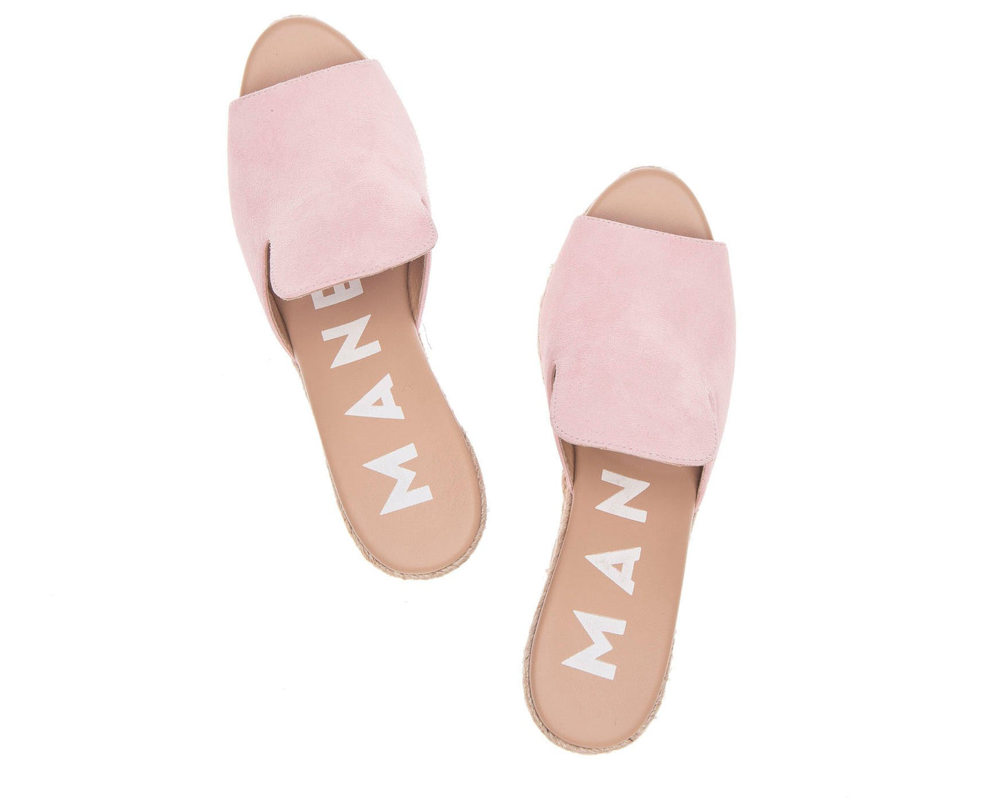 Mules Compensées - Hamptons - Rose Pastel