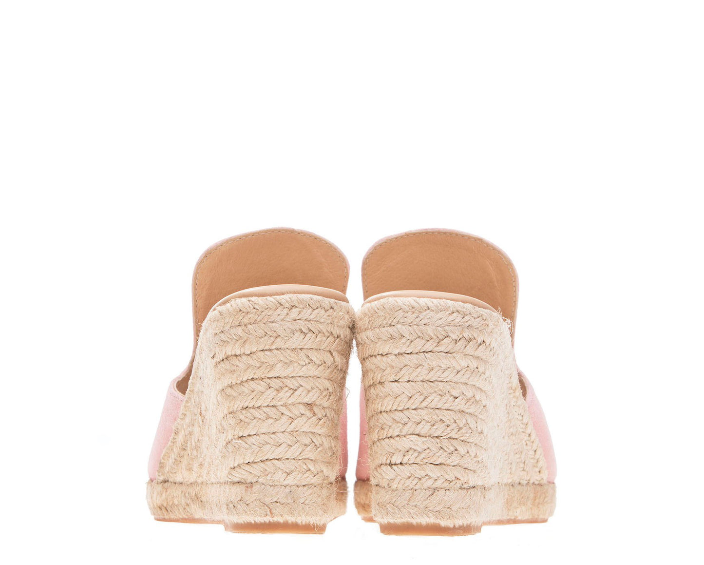 Mules Compensées - Hamptons - Rose Pastel