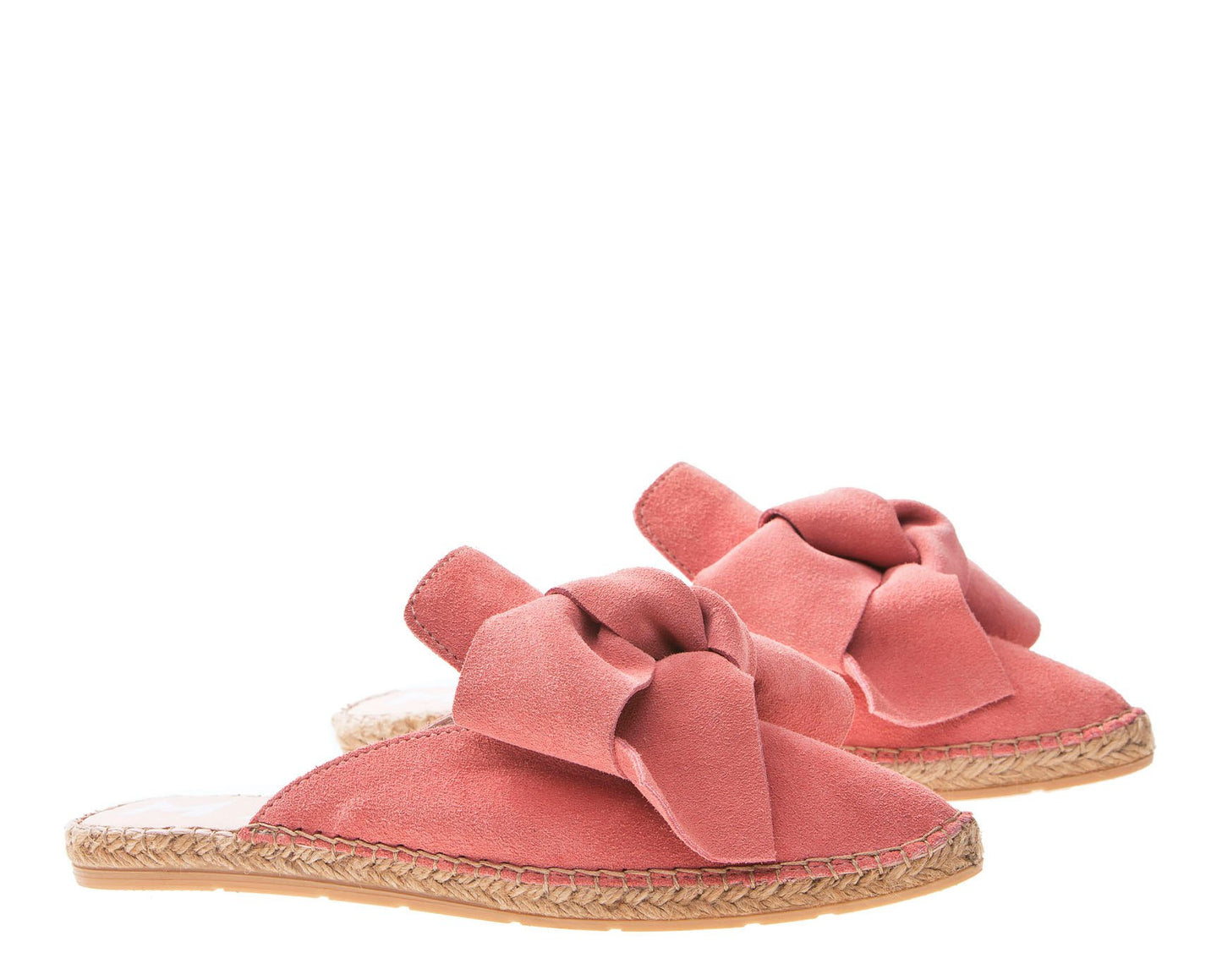 Mules with Bow - Hamptons - Paradise Pink