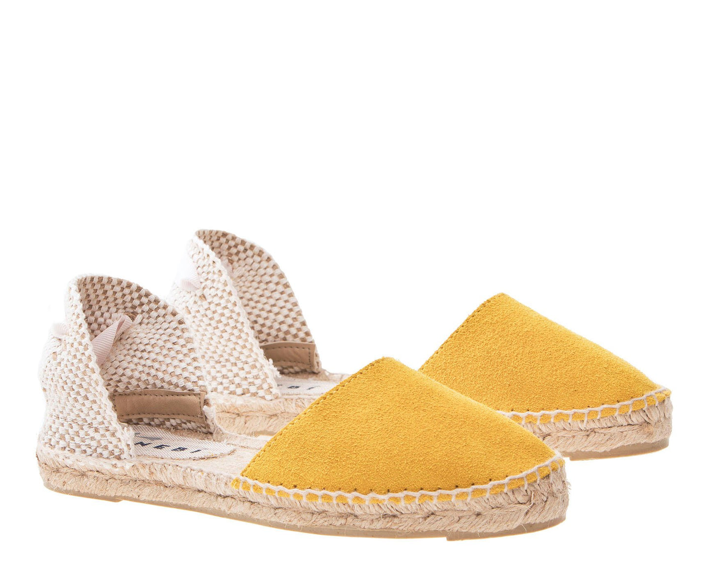 Sandales Plates - Hamptons - Jaune Ensoleillé
