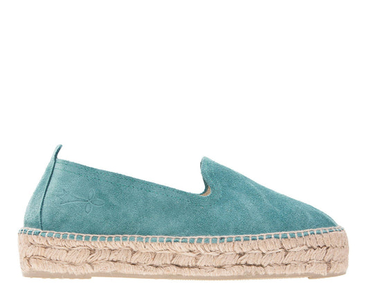 Espadrilles - Hamptons - Aigue-marine foncée D