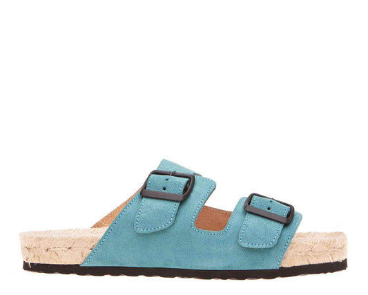 Sandales Nordiques - Hamptons - Aigue Marine Foncé