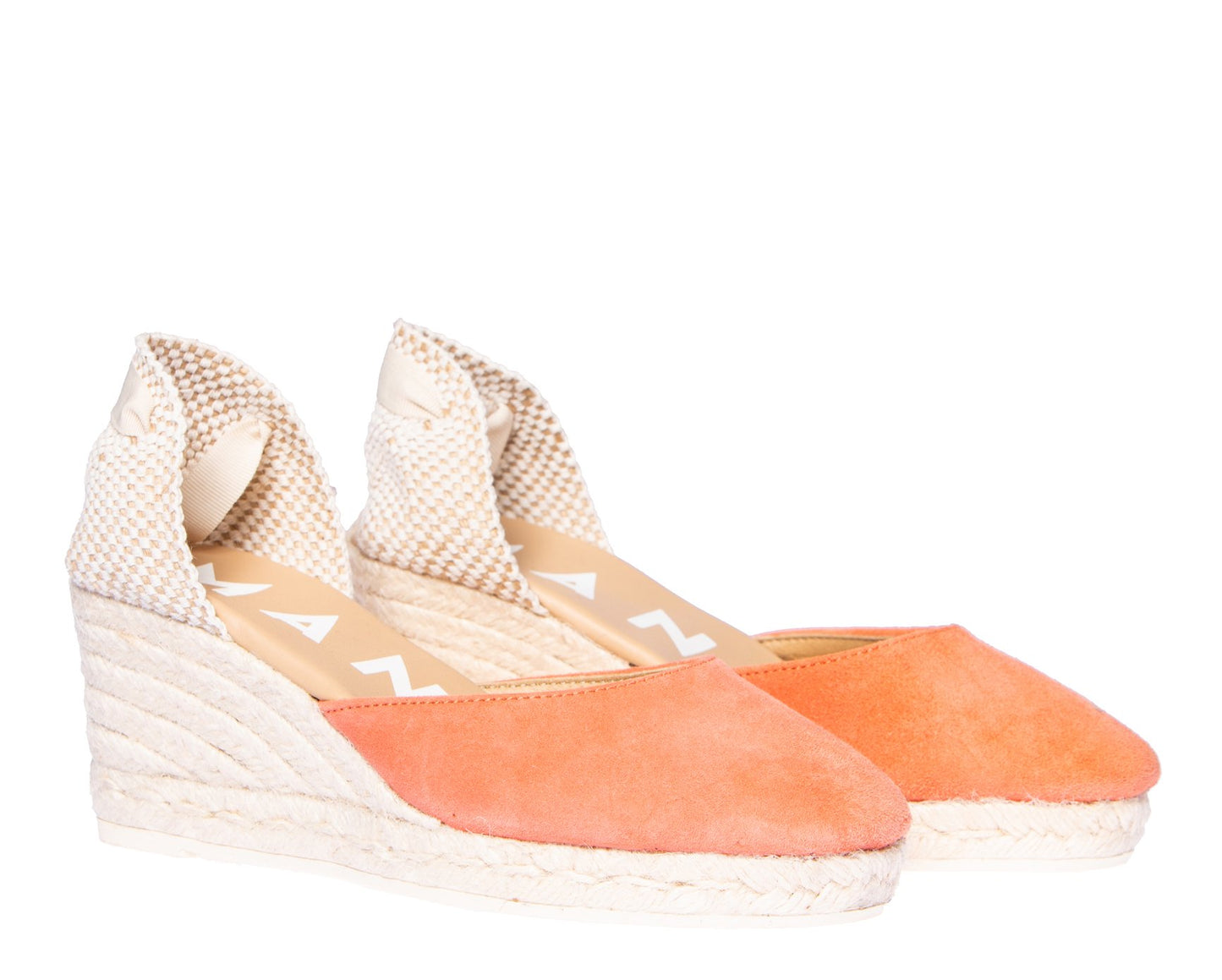 Wedge Sandals Low - Hamptons - Mandarin
