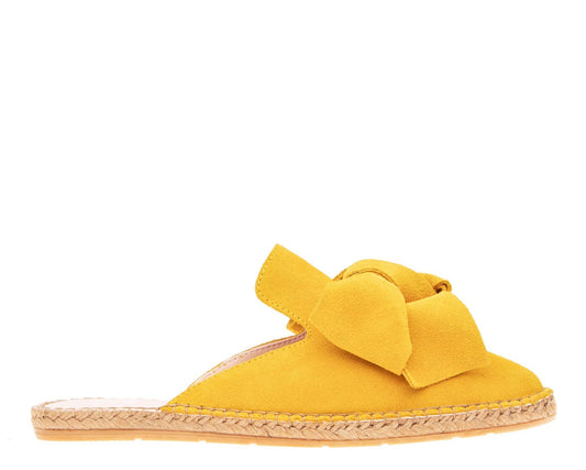 Mules à Nœud - Hamptons - Jaune Ensoleillé