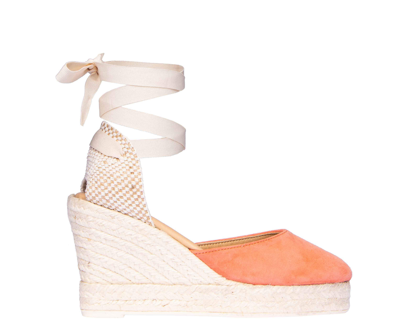 Wedge sandals - Hamptons - Mandarin