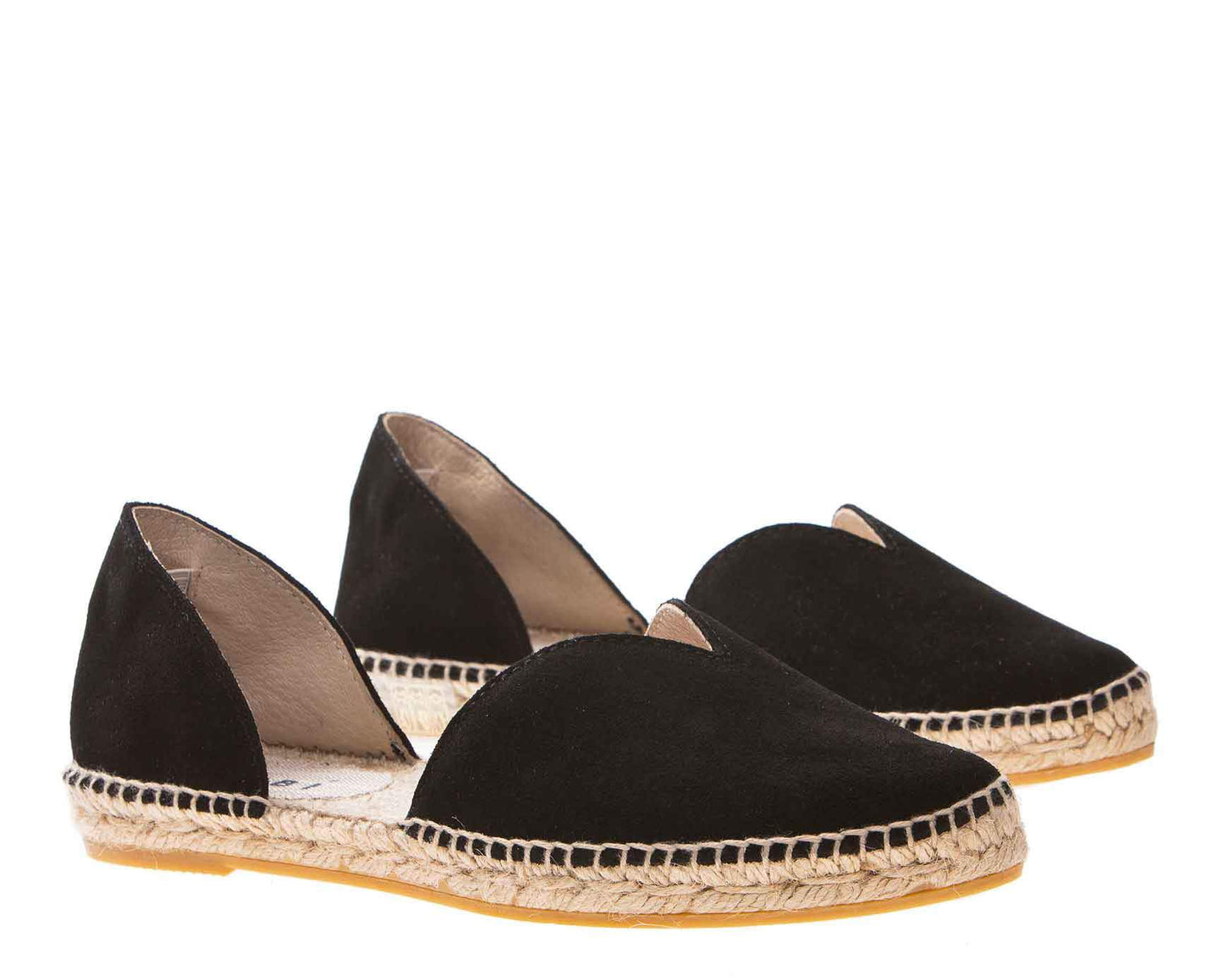 Open-side Flats - Hamptons - Black