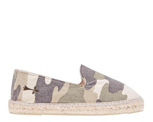 Espadrilles - Dakar - Camouflage Blanc &amp; Vert 