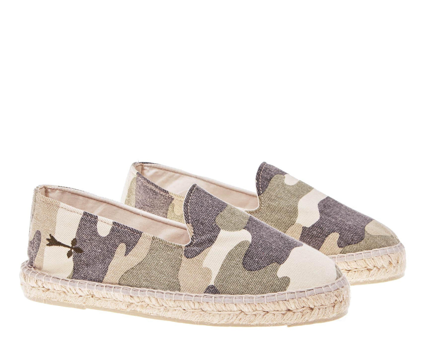 Espadrilles - Dakar - Camouflage White & Green