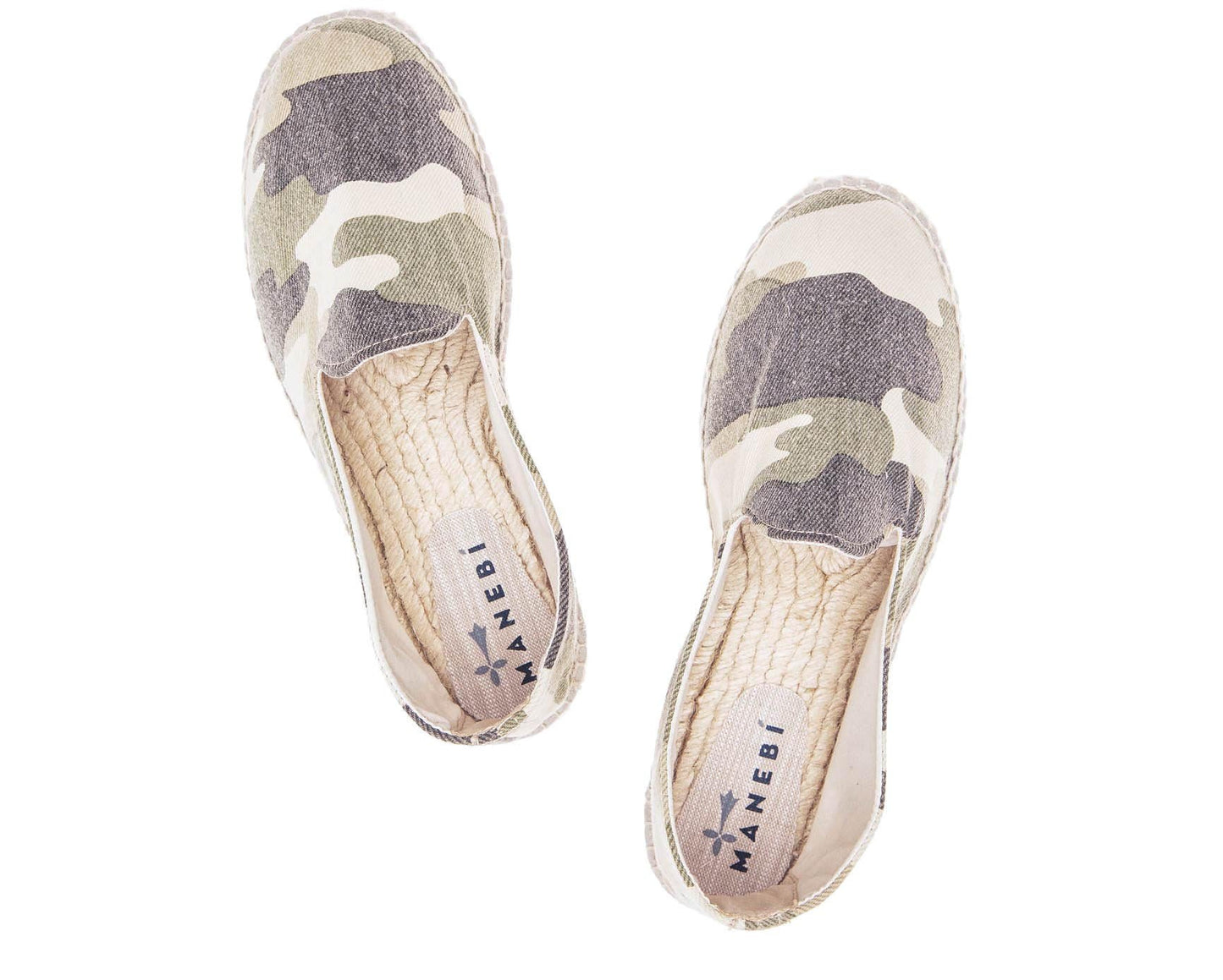 Espadrilles - Dakar - Camouflage White & Green
