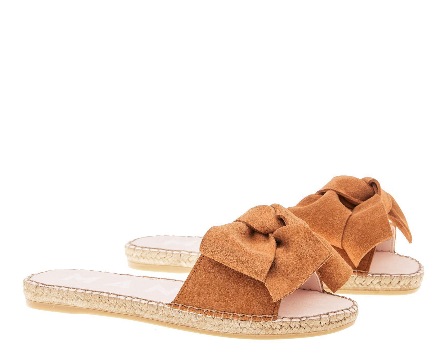 Flat Sandals with Bow - Hamptons - Cuero
