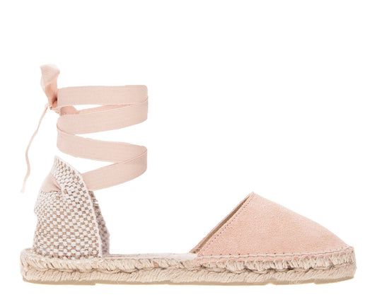 Sandales Plates - Hamptons - Rose Pastel